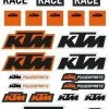 KTM STICKER SHEET KIT (79608978000)Sticker SheetSticker Sheet