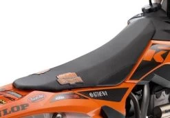 KTM FACTORY SEAT COVER (77707940050)Factory Seat CoverFactory Seat Cover
