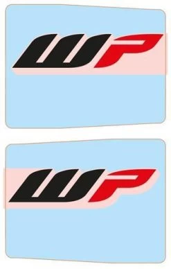 KTM PROTECTION STICKER FRONT FORK-SET WP CLEAR 48MM USD