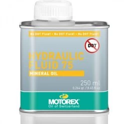 MOTOREX MINERAL HYDRAULIC FLUID 75 250ML