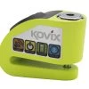 Kovix KD6 6mm Alarmed Disc Lock - Fluo Green