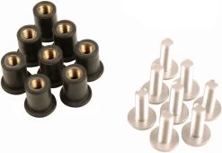 Gear Gremlin Screen Screw Kit - Silver